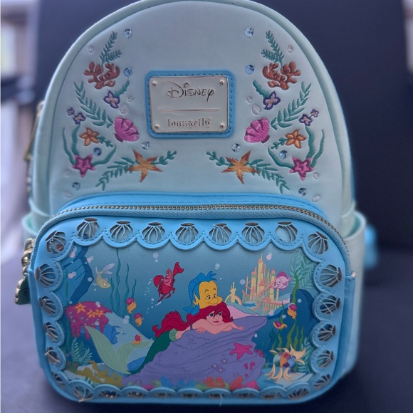 Loungefly Little Mermaid RARE. Read desc. You’ll make one little girl SO happy! - Picture 1 of 6